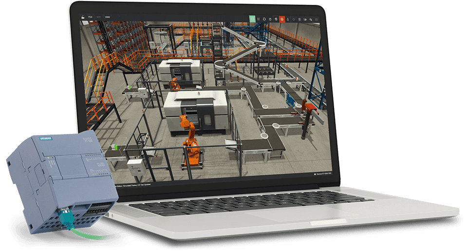 کنترل پیشرفته با Factory I/O